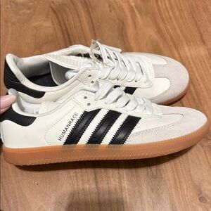 Adidas Humanrace White Black Sneakers